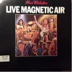 Max Webster Live Magnetic Air Vinyl LP USED