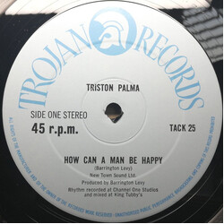 Tristan Palmer / Scientist / The Roots Radics How Can A Man Be Happy / Time Is Cold USED VINYL 12INCH 45 RPM