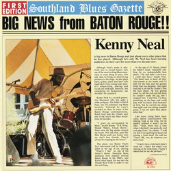 Kenny Neal Big News From Baton Rouge!! Vinyl LP USED