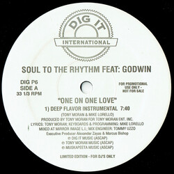 Soul To The Rhythm / Godwin / King-Size / Grisel A. One On One Love / Elevate Your Mind (Feel It) VINYL 12" USED