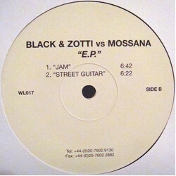 Black & Zotti / Mossana E.P. USED VINYL 12INCH EP