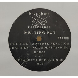 Melting Pot Adverse Reaction / No Understanding USED VINYL 12INCH