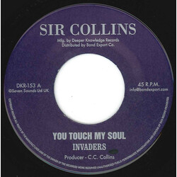The Invaders You Touch My Soul USED VINYL 7INCH 45 RPM REISSUE
