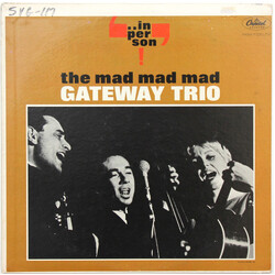 The Gateway Trio The Mad, Mad, Mad Vinyl LP USED