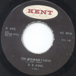 B.B. King The Woman I Love / Blues For Me USED VINYL 7INCH 45 RPM