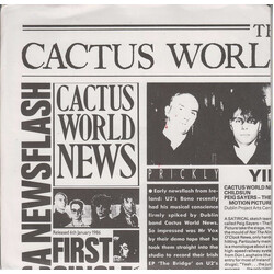 Cactus World News Years Later USED VINYL 7INCH SINGLE SIDED 45 RPM