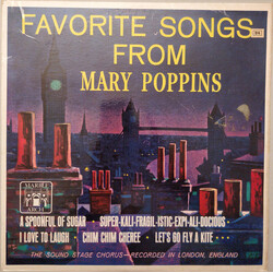 The Hollywood Sound Stage Chorus Favourite Songs From Mary Poppins Vinyl LP USED