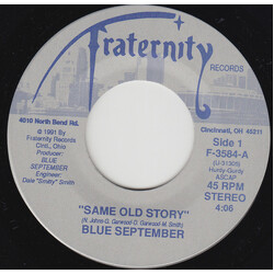 Blue September Same Old Story USED VINYL 7INCH 45 RPM