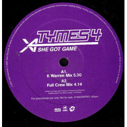 Tymes 4 She Got Game USED VINYL 12INCH PROMO