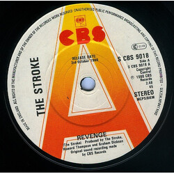 The Stroke (2) Revenge USED VINYL 7INCH SINGLE PROMO
