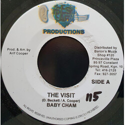 Baby Cham / Black-er The Visit / Praise The Lord Vinyl 7" USED