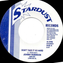 Johnny Robinson / Teddy Randazzo Don't Take It So Hard / Pretty Blue Eyes Vinyl 7" USED