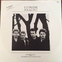 U2 Pride (In The Name Of Love) USED VINYL 12INCH 45 RPM SINGLE LIMITED EDITION