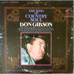Don Gibson The King Of Country Soul Vinyl LP USED