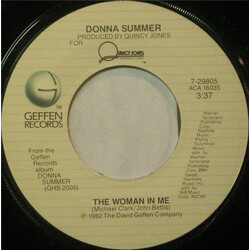 Donna Summer The Woman In Me USED VINYL 7INCH 45 RPM