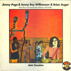 Jimmy Page / Sonny Boy Williamson (2) / Brian Auger Jam Session Vinyl LP USED