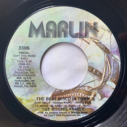 The Ritchie Family The Best Disco In Town USED VINYL 7INCH SINGLE STYRENE STEREO