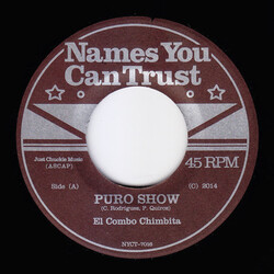 El Combo Chimbita / Greenwood Rhythm Coalition Puro Show USED VINYL 7INCH 45 RPM