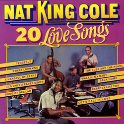 Nat King Cole 20 Love Songs Vinyl LP USED