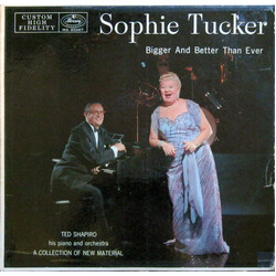 Sophie Tucker Bigger And Better Than Ever Vinyl LP USED