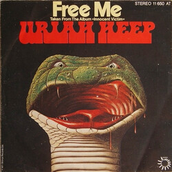 Uriah Heep Free Me USED VINYL 7INCH 45 RPM SINGLE STEREO