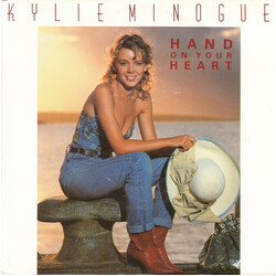 Kylie Minogue Hand On Your Heart USED VINYL 7INCH 45 RPM SINGLE STEREO