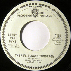 Leroy Van Dyke There's Always Tomorrow / Louisville USED VINYL 7INCH 45 RPM PROMO
