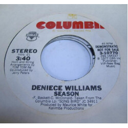Deniece Williams Season Vinyl 7" USED
