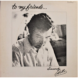 Apollo Naff To My Friends...Sincerely, Apollo Vinyl LP USED