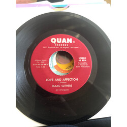 Isaac Suthers Love And Affection USED VINYL 7INCH 45 RPM SINGLE