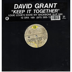 David Grant Keep It Together Vinyl 12" USED
