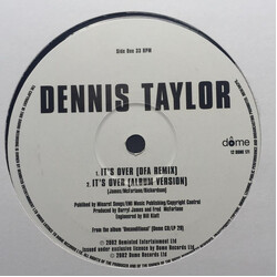 Dennis Taylor It's Over USED VINYL 12INCH