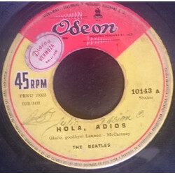 The Beatles Hola, Adios = Hello, Goodbye USED VINYL 7INCH 45 RPM SINGLE