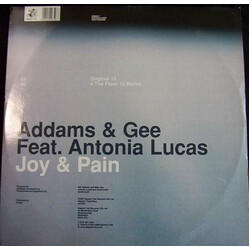 Addams & Gee / Antonia Lucas Joy & Pain USED VINYL 12INCH