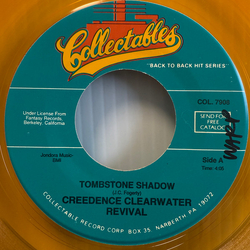 Creedence Clearwater Revival Tombstone Shadow / Commotion USED VINYL 7INCH 45 RPM