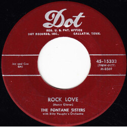 The Fontane Sisters Rock Love USED VINYL 7INCH 45 RPM