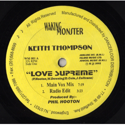 Keith Thompson Love Supreme / You Give Me Love Vinyl 12" USED