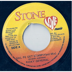 Ricky General Gal Fe Get Stamp Vinyl 7" USED