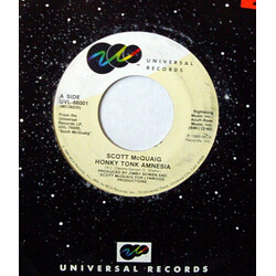 Scott McQuaig Honky Tonk Amnesia USED VINYL 7INCH SINGLE 45 RPM