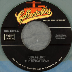 The Medallions The Letter / Buick 59 USED VINYL 7INCH 45 RPM REISSUE