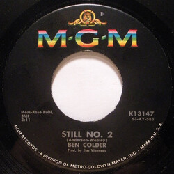 Ben Colder Still No. 2 USED VINYL 7INCH 45 RPM SINGLE