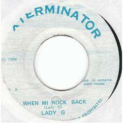 Lady G When Mi Rock Back Vinyl 7" USED