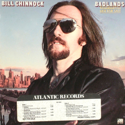Bill Chinnock Badlands Vinyl LP USED