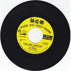 Lee Evans Theme From "Grand Prix" / Theme From "The Quiller Memorandum" Vinyl 7" USED