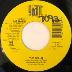 Color Me Badd The Bells Vinyl 7" USED