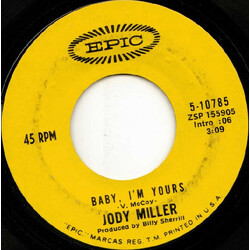 Jody Miller Baby, I'm Yours / Good Lovin' (Makes It Right) USED VINYL 7INCH 45 RPM SINGLE STYRENE