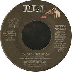 Ronnie Milsap Houston Solution USED VINYL 7INCH 45 RPM SINGLE