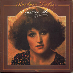 Barbara Dickson Answer Me Vinyl LP USED