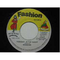 Winsome Tonight Is The Night USED VINYL 7INCH 45 RPM