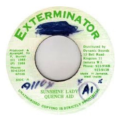 Quench Aid Sunshine Lady USED VINYL 7INCH 45 RPM SINGLE STEREO
